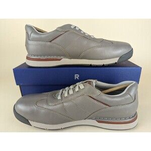 Rockport 7200 Plus Walking Sneakers Mens 8 M Gray Leather Lace Up Shoes NWB